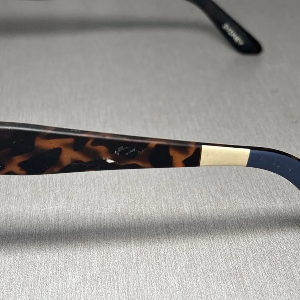 Toms Sunglasses Traveler Collection Sydney Apricot Cat Eye Tortoise FRAMES ONLY